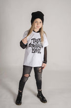 Load image into Gallery viewer, Truth Strength Love Short Sleeve Teeshirt
